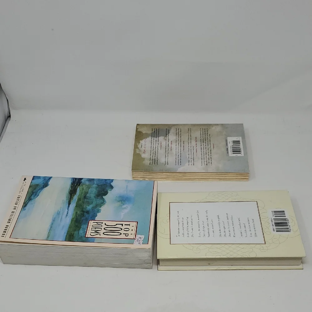 Emily Dickinson Collected Poems Book, Billy Collins, William Harmon Book Bundle